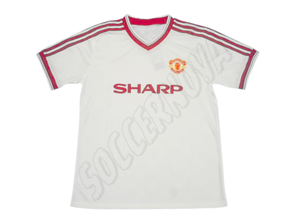 Camiseta Manchester United Visitante 1986/88