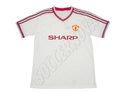 Camiseta Manchester United Visitante 1986/88