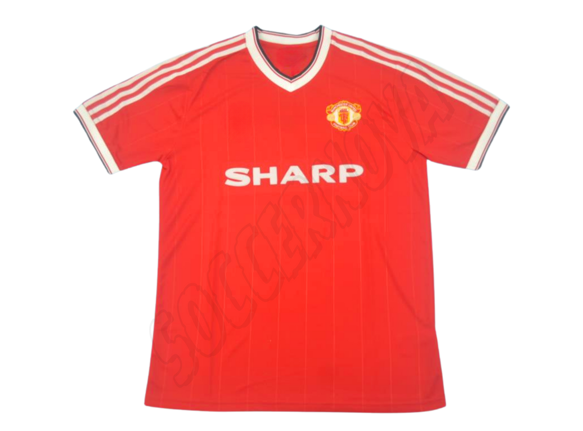 Camiseta de local del Manchester United 1983/84
