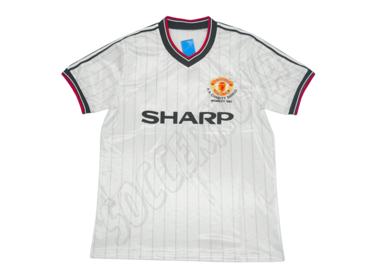 Maillot Extérieur Manchester United 1983 FA Charity Shield
