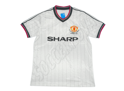 Maillot Extérieur Manchester United 1983 FA Charity Shield