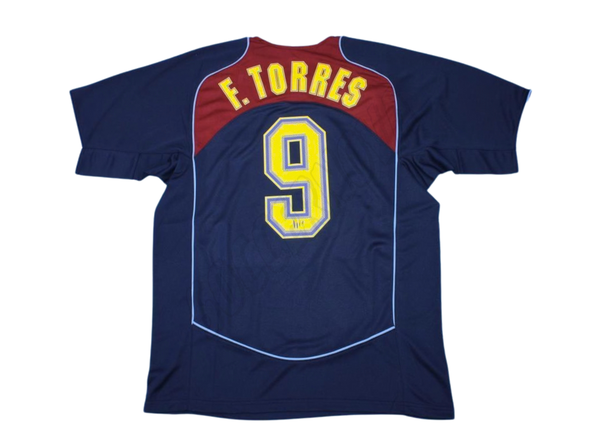 Camiseta Atlético de Madrid visitante 2004/05