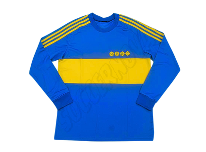 Camiseta Manga Larga de Boca Juniors 1981/82 Local