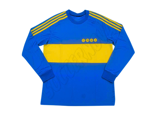 Camiseta Manga Larga de Boca Juniors 1981/82 Local