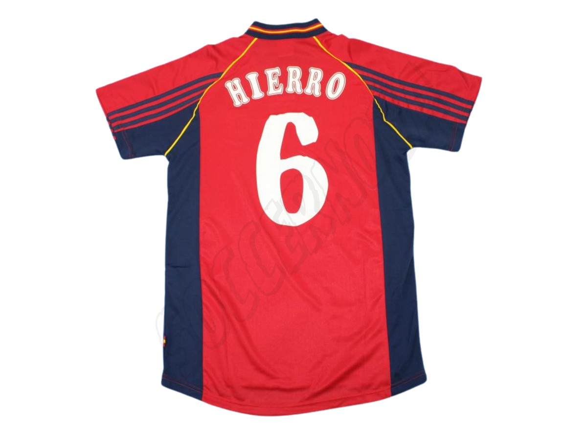 Camiseta Mundial de España 1998/00 Local