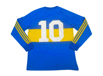 Camiseta Manga Larga de Boca Juniors 1981/82 Local
