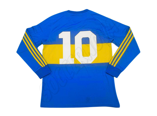 Camiseta Manga Larga de Boca Juniors 1981/82 Local