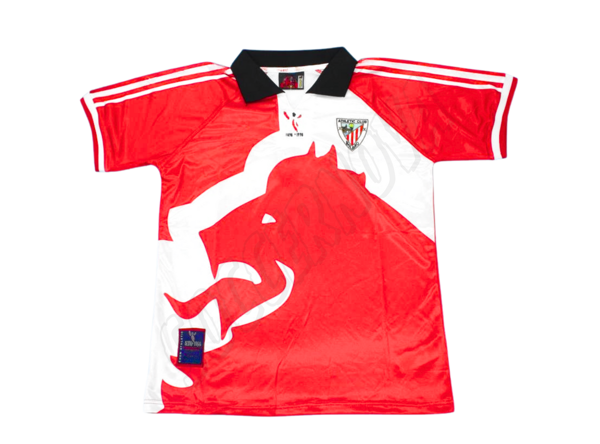 Camiseta del tercer uniforme del Athletic de Bilbao de 1997/98 por el Centenario