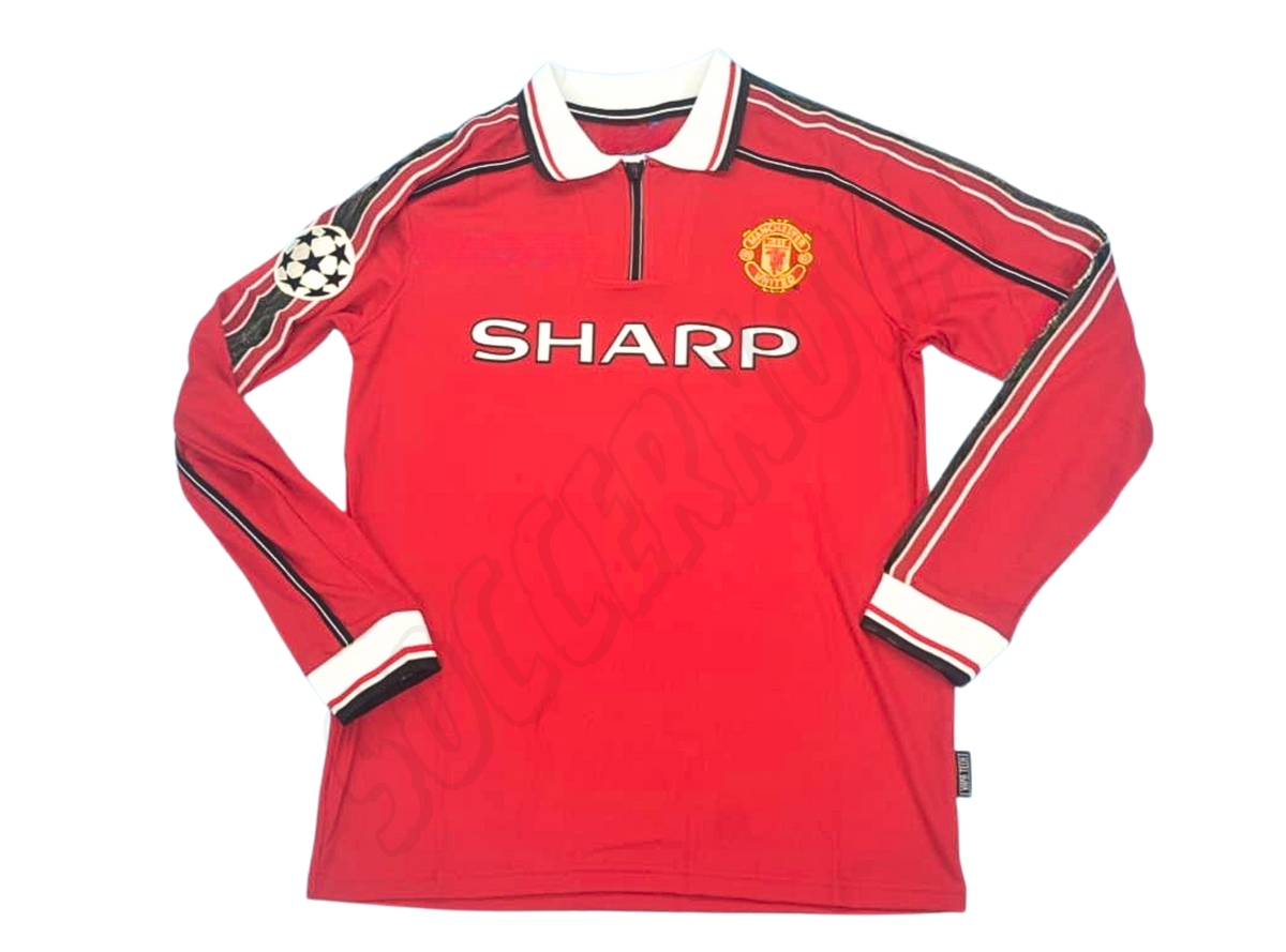 Maillot domicile manches longues Manchester United 1998/00