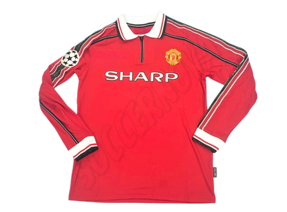 Maillot domicile manches longues Manchester United 1998/00