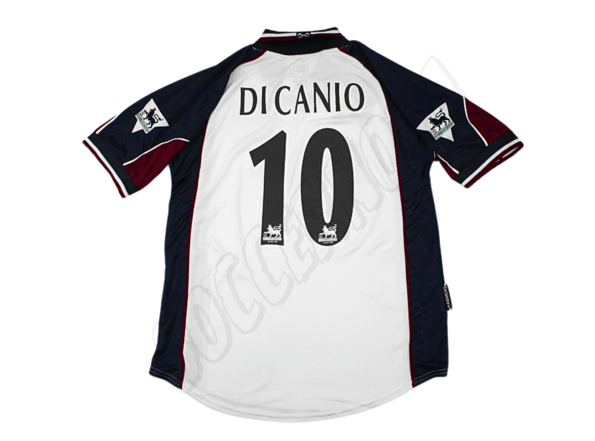 Camiseta visitante del West Ham United 1999/01