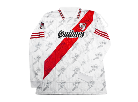 Camiseta de local de manga larga River Plate 1996/97