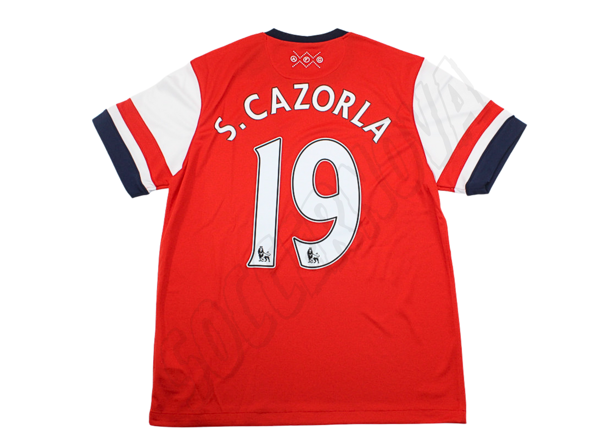 Camiseta local del Arsenal 2012/13
