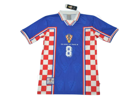 Camiseta de Visitante de Croacia del Mundial 1998/01