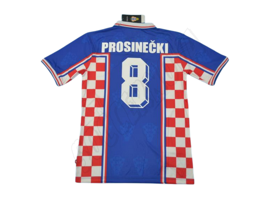 Camiseta de Visitante de Croacia del Mundial 1998/01