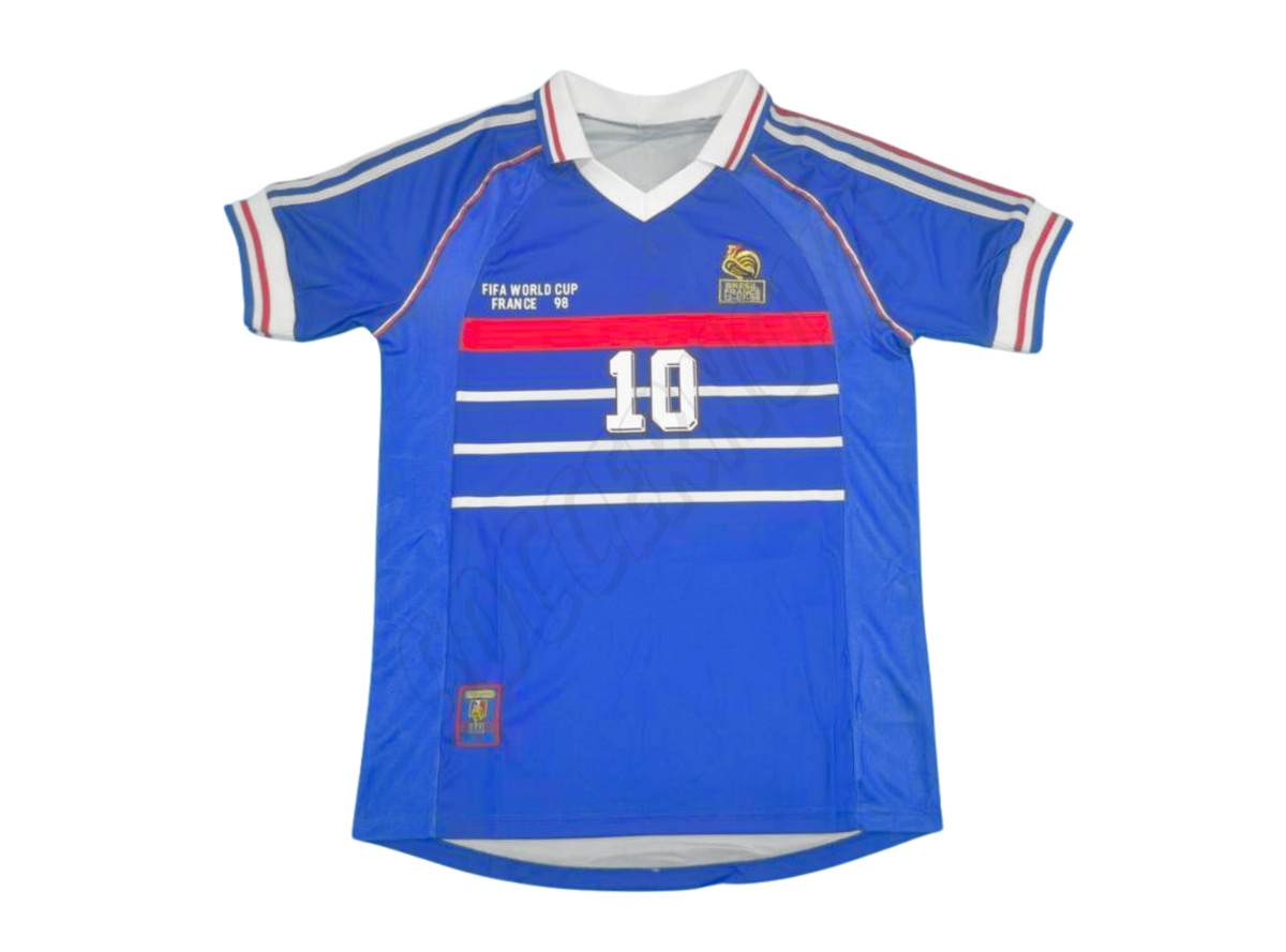 Camiseta de la Copa del Mundo Francia 1998/00 Local