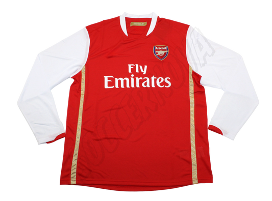 Camiseta Local Manga Larga Arsenal 2006/08
