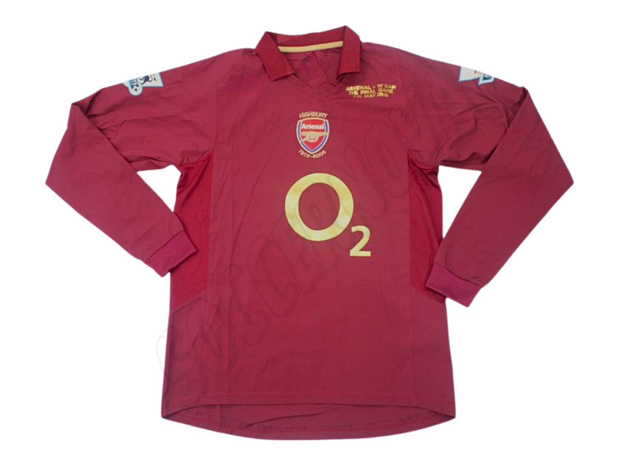 Arsenal 2005/06 Long Sleeves Home Shirt