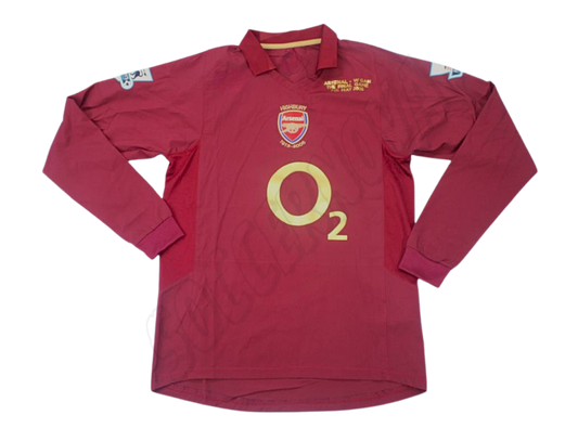 Arsenal 2005/06 Long Sleeves Home Shirt