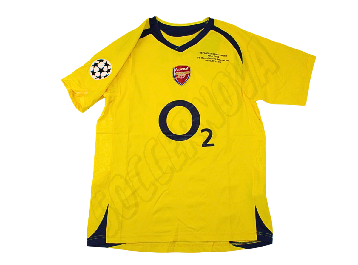 Maillot Extérieur Arsenal Finale UCL 2005/06
