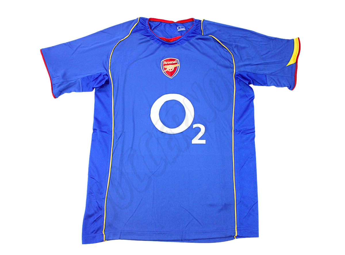 Camiseta de visitante del Arsenal 2004/05