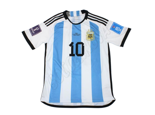Camiseta de local de la final de la Copa del Mundo Argentina 2022/23