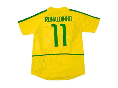 Maillot domicile Brésil 2002/04