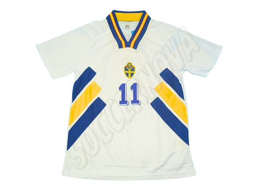 Camiseta de visitante de Suecia 1994/96