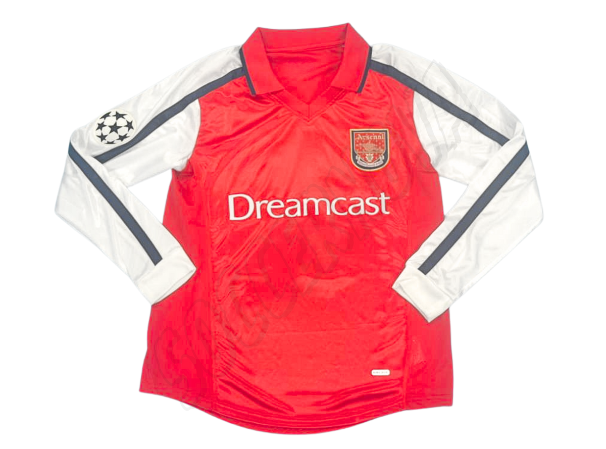 Arsenal 2000/02 Long Sleeves Home Shirt