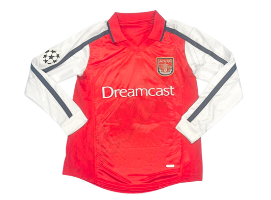 Arsenal 2000/02 Long Sleeves Home Shirt