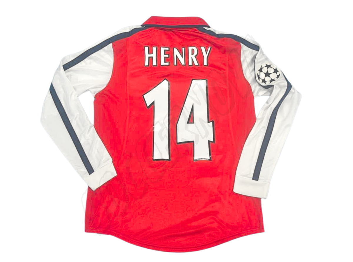 Arsenal 2000/02 Long Sleeves Home Shirt