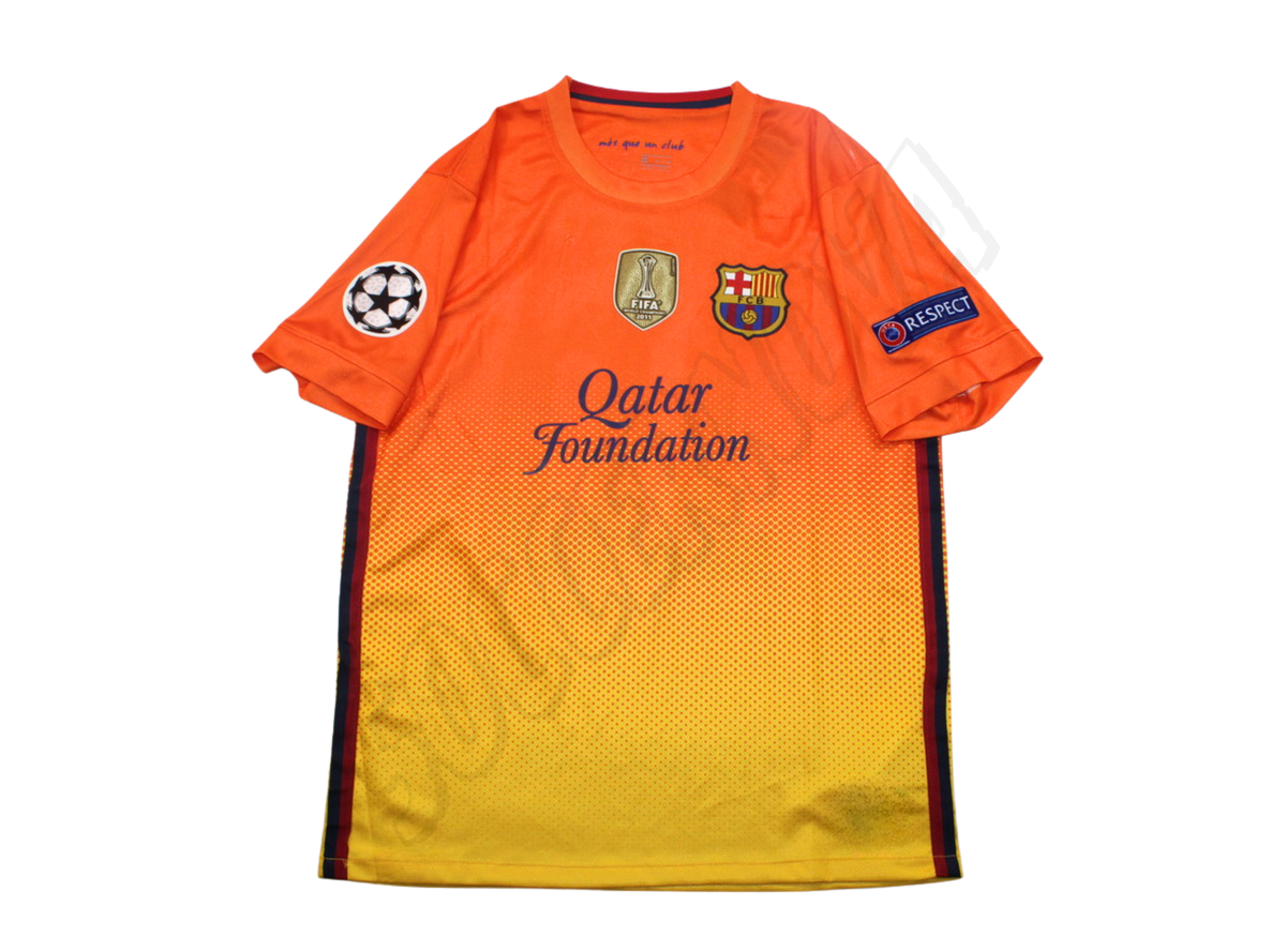 Camiseta de visitante del Barcelona 2012/13