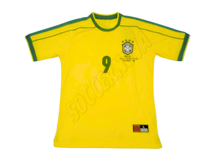 Camiseta de la primera equipación de Brasil 1998/00