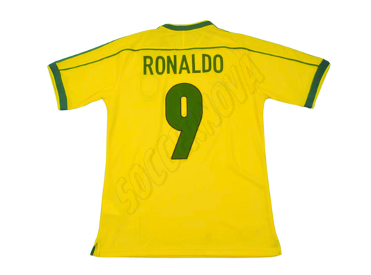 Camiseta de la primera equipación de Brasil 1998/00