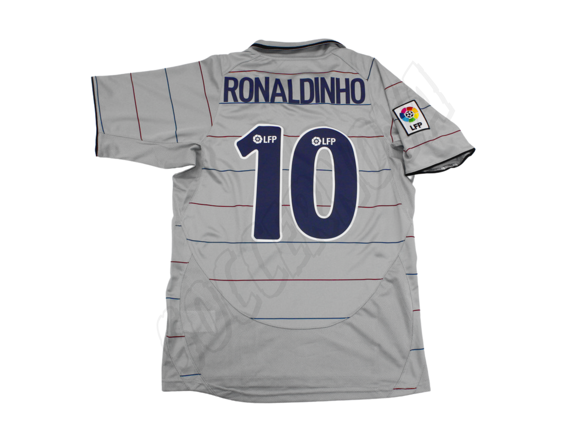 Camiseta de visitante del Barcelona 2003/04