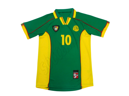 Camiseta local de Camerún 1998/99