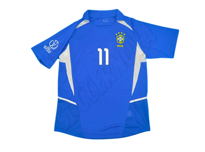 Camiseta de visitante de Brasil 2002/04
