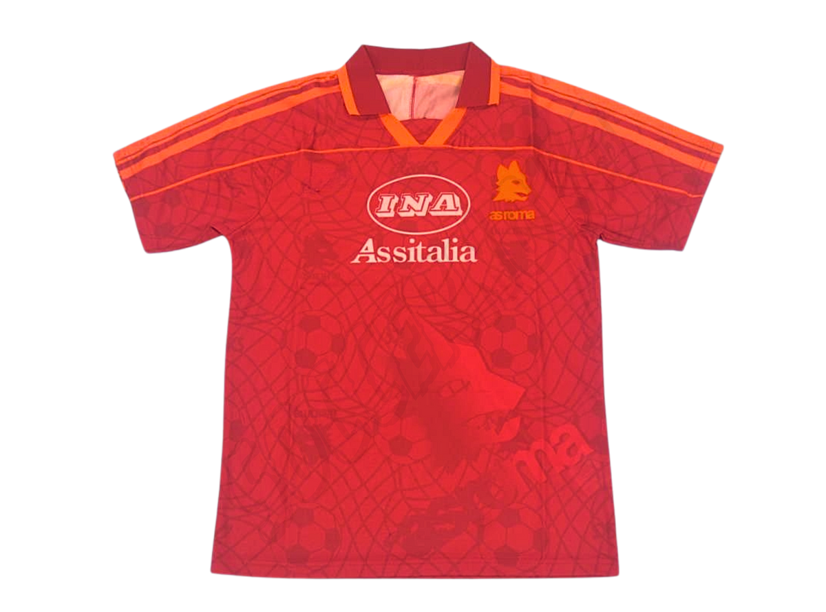 AS Roma 1995/96 Home Shirt