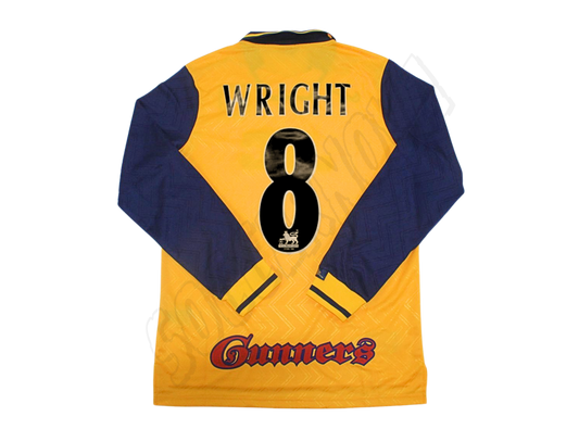 Camiseta de la segunda equipación del Arsenal 1996/97 de manga larga