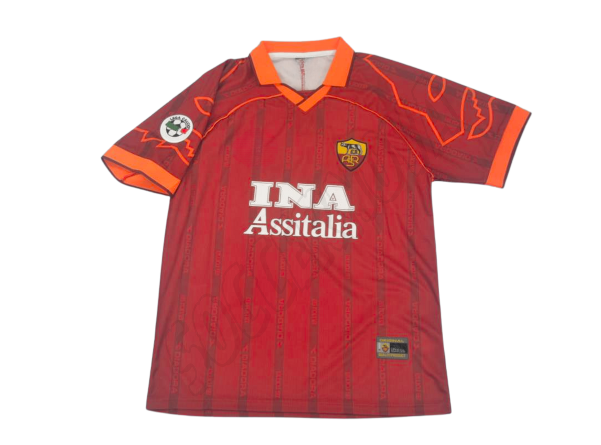 Maillot Domicile AS Roma 1999/00