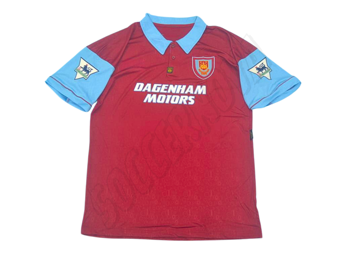 Camiseta de local del centenario del West Ham United 1995/97