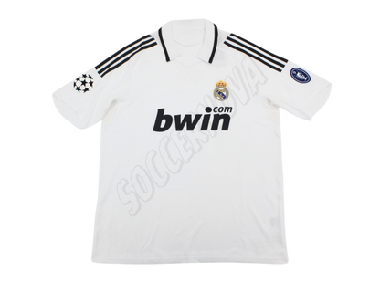 Maillot domicile du Real Madrid 2008/09
