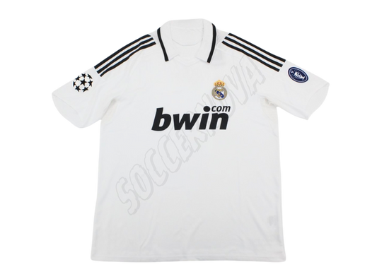 Maillot domicile du Real Madrid 2008/09