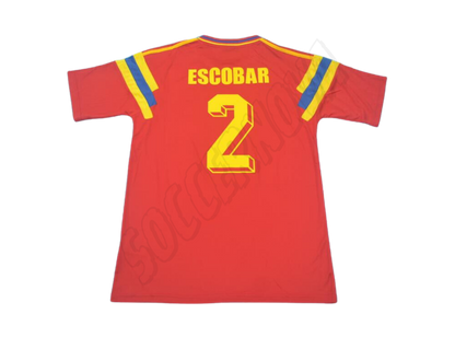 Camiseta de visitante de Colombia 1990