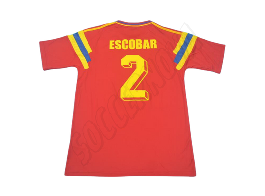 Camiseta de visitante de Colombia 1990