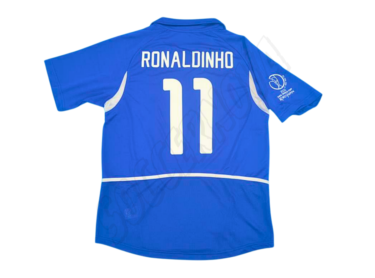 Camiseta de visitante de Brasil 2002/04