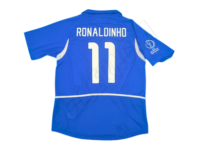 Camiseta de visitante de Brasil 2002/04