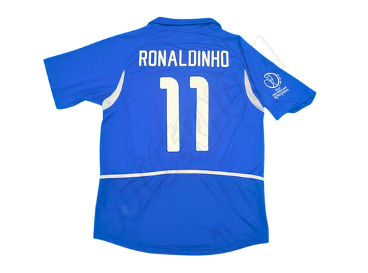 Camiseta de visitante de Brasil 2002/04