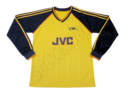Camiseta de visitante de manga larga del Arsenal 1988/91