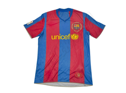 Camiseta de local del Barcelona 2007/08